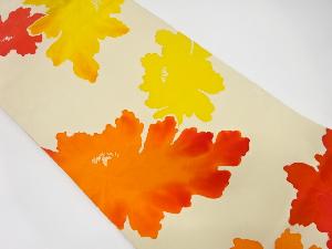 牡丹模様名古屋帯